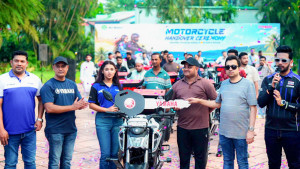 কক্সবাজারে পর্যটকদের চলাচল সহজ করতে ৩০ ইয়ামাহা মোটরসাইকেল হস্তান্তর