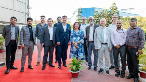 আবুল খায়ের স্টীল কারখানা পরিদর্শন করলেন জার্মান ভাইস মিনিস্টার