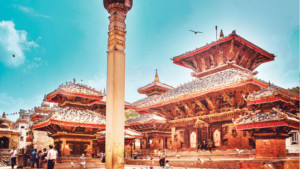 কাঠমান্ডুর বৌদ্ধনাথ স্তুপায়