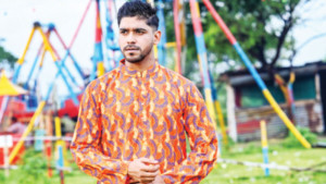 শারদ উৎসবে ছেলেদের সাজ