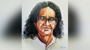 রংতুলিতে বরেণ্য  চিত্রশিল্পী এস এম  সুলতানকে স্মরণ
