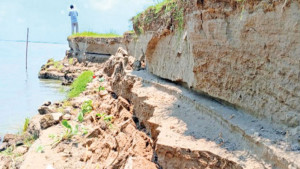 বর্ষা পেরিয়েও ভাঙন থামেনি পদ্মায়