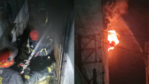 চকবাজারে বহুতল ভবনের আগুন নিয়ন্ত্রণে, অসুস্থ ৪ ফায়ার সার্ভিস কর্মী