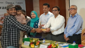 অনুসন্ধানী সাংবাদিকতায় সম্মাননা পেলেন সমকালের শাহেরীন আরাফাতসহ চার সাংবাদিক