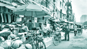 উচ্ছেদ করা ফুটপাতেই  আবার বসছে হকার