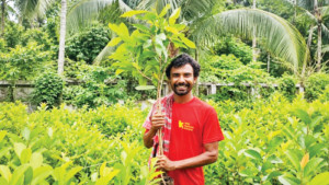 গাছের সঙ্গে বন্ধুত্ব