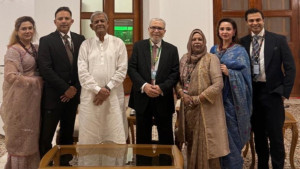 রাষ্ট্রপতির সঙ্গে স্বপরিবারে সাক্ষাৎ করলেন এমপি ফয়সল