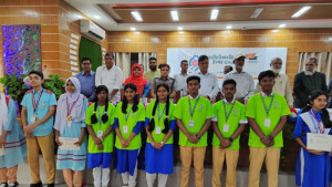 জামালপুরে বিতর্ক প্রতিযোগিতায় চ্যাম্পিয়ন জিলা স্কুল