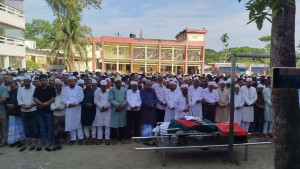 সাংবাদিক ও সাবেক এমপি মুহম্মদ শফিকুর রহমানের দাফন সম্পন্ন