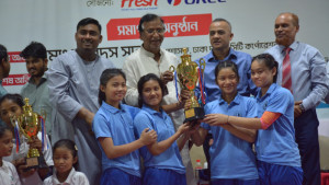 আন্তঃস্কুল জিমন্যাস্টিকসে বিকেএসপি ও কোয়ান্টাম কসমো সেরা