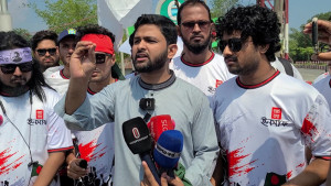 পঞ্চগড়ে হাদী হত্যার বিচারসহ তিন দফা দাবিতে ইনকিলাব মঞ্চের ‘মার্চ ফর ইনসাফ’
