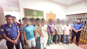 কুমিল্লায় কিশোর গ্যাংবিরোধী অভিযানে আটক আরও ৩৫৩