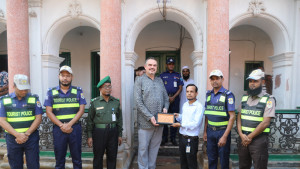 সোনারগাঁয়ে পানাম নগরী ও জাদুঘর পরিদর্শনে মার্কিন রাষ্ট্রদূত