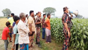মেহেরপুর সীমান্তে ৬ জনকে পুশইনের চেষ্টা রুখে দিল বিজিবি