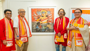 গ্যালারি চিত্রকে বিশেষ প্রদর্শনী ‘শিল্পীর চোখে দুর্গা’ 