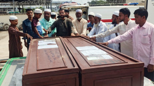 দেশে ফিরল সৌদি আরবে নিহত দুই প্রবাসীর মরদেহ
