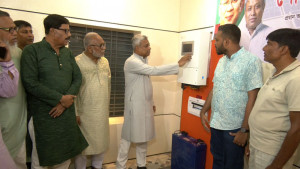 যশোর বিএনপি কার্যালয়ে সৌরবিদ্যুৎ সিস্টেমের উদ্বোধন