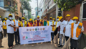 আফতাবনগরে পরিচ্ছন্নতা অভিযান, বৃক্ষরোপণ ও পথশিশুদের মধ্যে খাদ্য বিতরণ