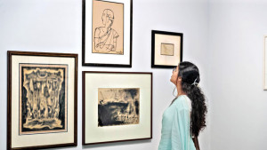 রেখার ভাষায় ৭ দশকের শিল্পযাত্রা