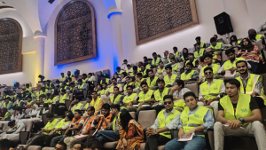 দুর্যোগ ঝুঁকি হ্রাসে সরকারের পাশে প্রত্যাশী ও তরুণ নগর স্বেচ্ছাসেবকরা
