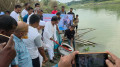 পুরাতন ব্রহ্মপুত্র নদে পোনা অবমুক্ত করল এ্যাব