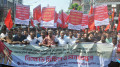 মজুরি বৃদ্ধি, রেশনিং ব্যবস্থা চালুসহ ৭ দাবিতে শ্রমিকদের বিক্ষোভ মিছিল ও সমাবেশ