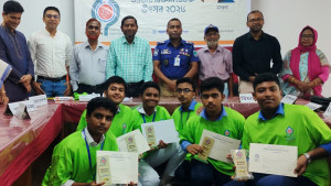 সমকাল-বিএফএফ বিজ্ঞান বিতর্ক প্রতিযোগিতায় চ্যাম্পিয়ন মাগুরা সরকারি উচ্চ বিদ্যালয়