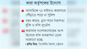 তিন দ্বীপ ও চার চৌকি আদালতে সাবজেল করার পরিকল্পনা