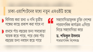 পারমাণবিক জ্বালানি ও নিরাপত্তায়  সহযোগিতা করবে যুক্তরাষ্ট্র