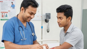 পোড়াজনিত জটিলতায় চিকিৎসা