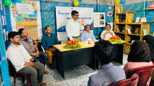 রোহিঙ্গা ক্যাম্পে পিস ক্যাফে ও কমিউনিটি লাইব্রেরি চালু করল ব্র্যাক ইউনিভার্সিটি