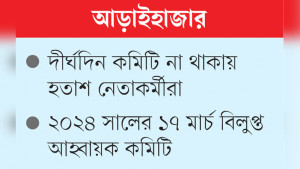 সুসময়ে নেতৃত্বহীন ছাত্রদল