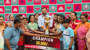 অনূর্ধ্ব-১৬ বালিকা ফুটবলে চ্যাম্পিয়ন টাঙ্গাইল, রানার্সআপ রাঙামাটি