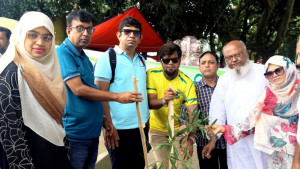চাঁদপুরে জেলা পরিবেশ আইনবিদ সমিতির উদ্যোগে বৃক্ষরোপণ