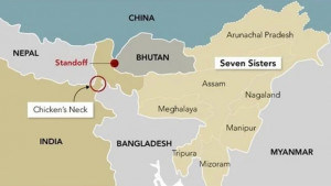 চিকেনস নেকে চার লেনের মহাসড়ক বানাবে ভারত