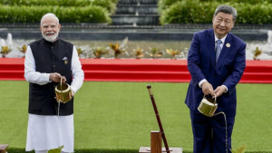 বিমানযাত্রার ক্লান্তি, মোদির নৈশভোজে গেলেন না শি জিনপিং