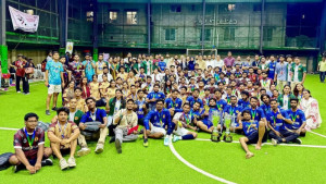 সাউথইস্ট বিশ্ববিদ্যালয়ে ‘ইন্ট্রা ল’ স্কুল ফুটবল টুর্নামেন্টের সমাপনী