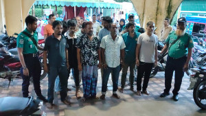 বরিশালে গোপন সভা থেকে নিষিদ্ধ আ.লীগের ১২ জন গ্রেপ্তার 