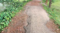 বুল্লাবাজার-সিংহগ্রাম বেহাল সড়কে সীমাহীন দুর্ভোগ