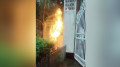 বজ্রপাতে জ্বালানিমন্ত্রীর বাসভবনে গ্যাসের রাইজারে আগুন