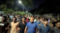 ঢাবিতে ককটেল বিস্ফোরণের প্রতিবাদে ছাত্রদলের বিক্ষোভ
