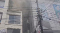 ধানমন্ডিতে এপেক্স ভবনে আগুন