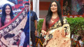 উত্তমকুমারের জন্মশতবর্ষ, ঋতুপর্ণার শাড়িতে ফুটে উঠল উত্তম-সুচিত্রা
