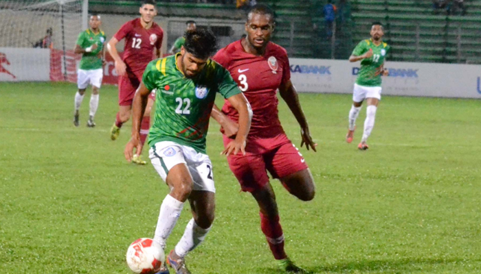 কাতারকে রুখতে পারল না বাংলাদেশ