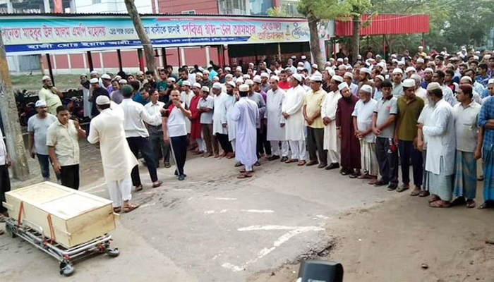 কুষ্টিয়ায় আবরারের ২য় জানাজা সম্পন্ন