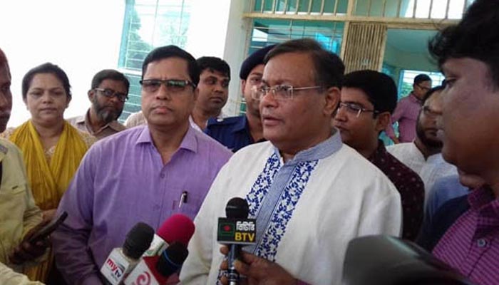 বঙ্গবন্ধু ফিল্ম সিটি পরিদর্শন তথ্যমন্ত্রীর