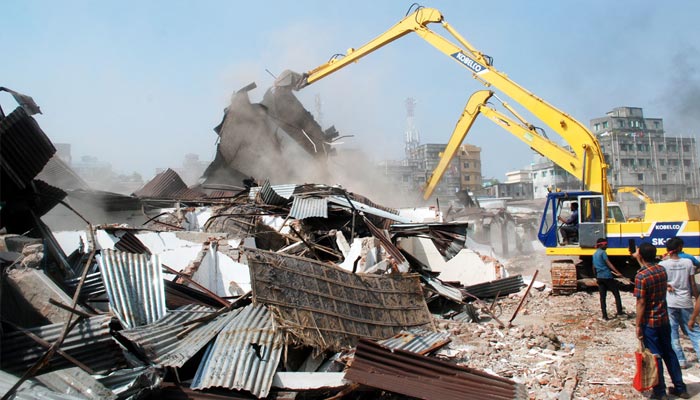 চট্টগ্রাম ও নারায়ণগঞ্জে সাড়ে ৬শ' অবৈধ স্থাপনা উচ্ছেদ