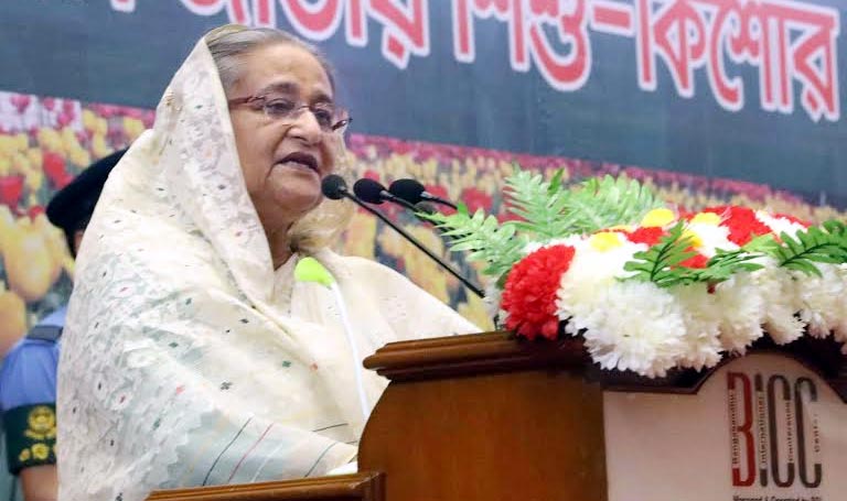 শিশু নির্যাতনকারীদের কঠোর শাস্তি পেতে হবে: প্রধানমন্ত্রী