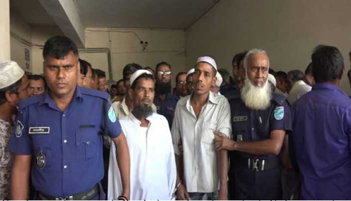 হত্যা মামলার স্বাক্ষীর পা কাটার দায়ে তিনজনের যাবজ্জীবন