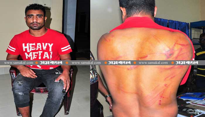 পেঁয়াজ চুরির অভিযোগে যুবককে পিটুনি